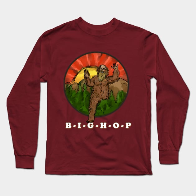 Bighop Long Sleeve T-Shirt by Creative Commons